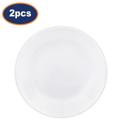 Corelle Plate Vitrelle Glass 17cm Winter Frost White Dishwasher