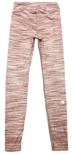 Athleta Girl Spacedye Chit Chat Tight Leggings L 12 Ballerina Gown Pink - Picture 2 of 11