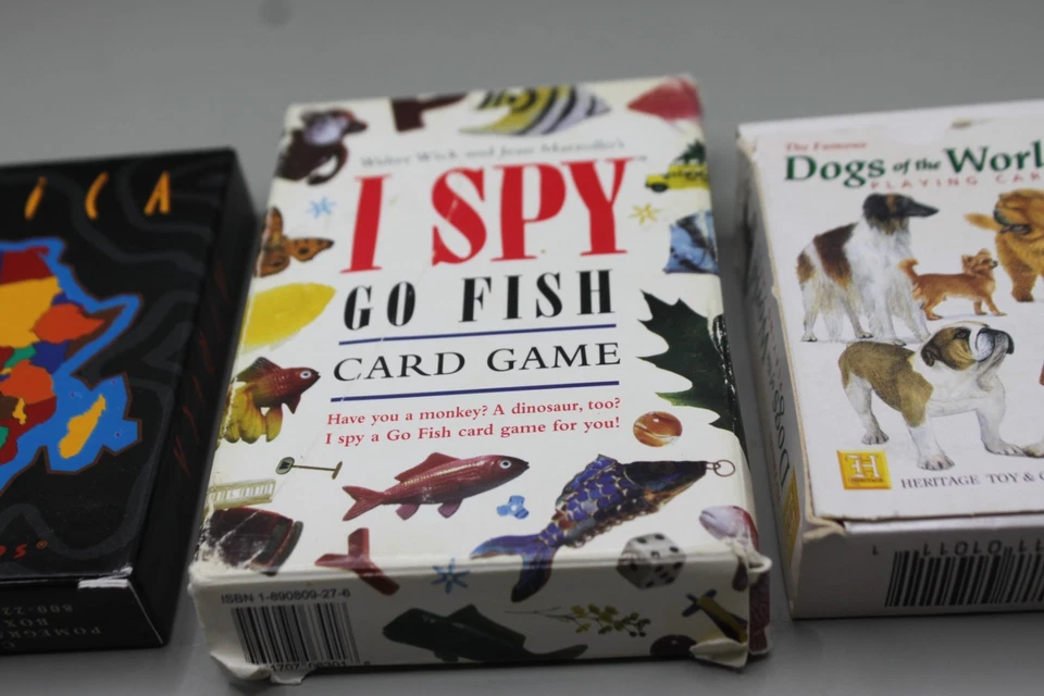 Lote Juegos de Cartas Infantiles I Spy Dogs of The World Africa Foto 3 de 4