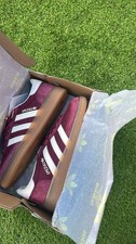 Adidas Handball Spezial Women's Trainers Burgundy Size UK 6 Brand New In Box