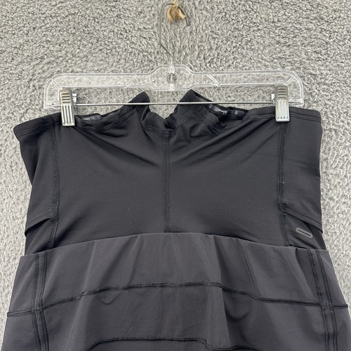 Lululemon Pace Rival mittelhoher Rock Skort schwarz sportlich Tennis Damen 6 - Bild 4 von 9