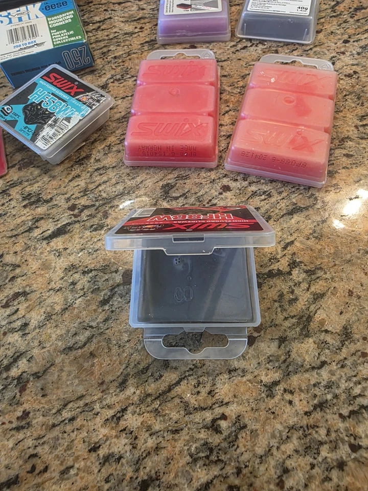 SWIX HF 5 7 8BW Universal Wax Nordic Ski Wax Bundle Iron 3 Vises CH7 Base Prep - Image 4 of 4