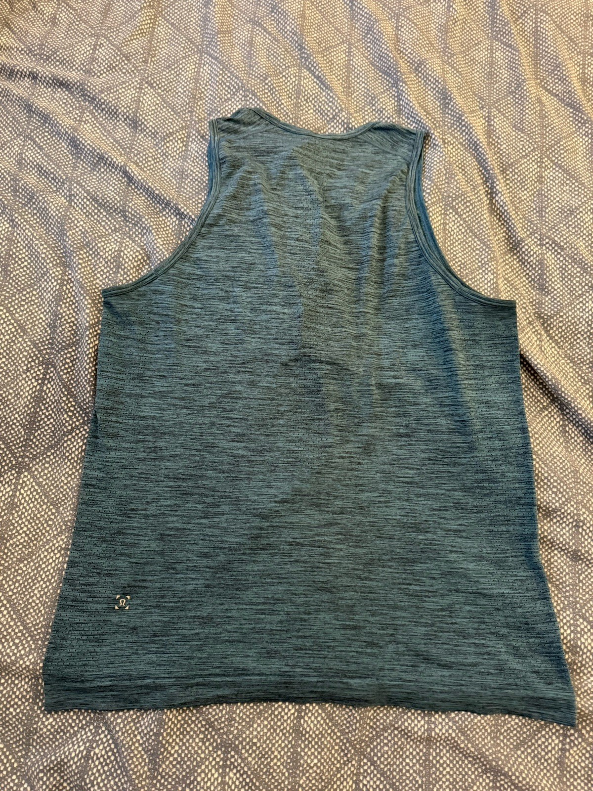 Lululemon Men’s Metal Vent Tech Tank, Size Large, Blue Heather, RRP £65 image 4