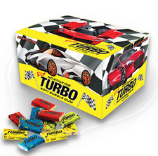 TURBO bubble gum / European Nostalgic gum-1 box 100pcs FREE SHIPPING