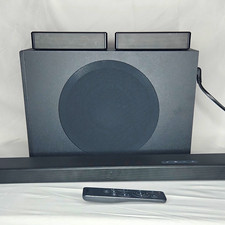 Onn 5.1 Ultra-Slim Soundbar System Dolby Atmos 700W w/ Subwoofer Speakers Works