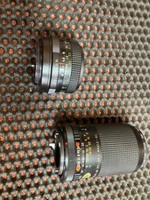 Objektiv Canon Exakta 70-210 mm und Pentacon auto 1.8/50