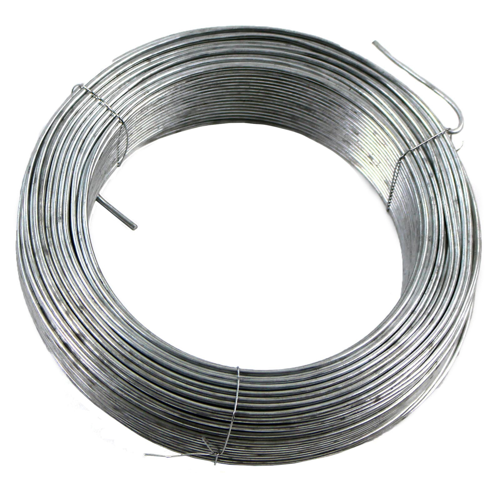 Tension Straining Line Wire Galvanised Steel 100m x 2.5mm Chain Link Fencing