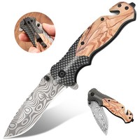 Klappmesser Einhandmesser Survival Taschenmesser Outdoor Camping Jagdmesser Dhl