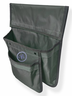 Schnellverschluss hochwertige Fensterreinigung Doppeltasche / Werkzeughalter Tasche (schwarz