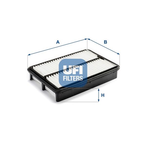 UFI Luftfilter 30.280.00 Filtereinsatz FüR Hyundai Cerato KIA JM Sportage Tucson-image