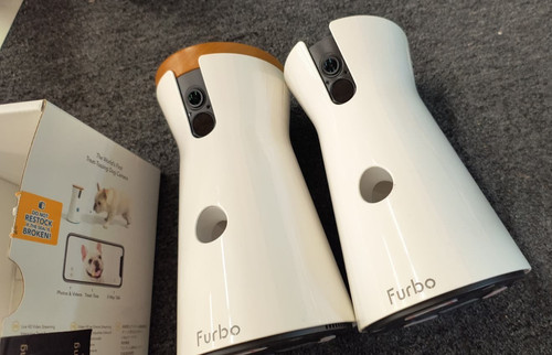 Lot of 2 - Furbo Dog Camera 360 Treat Tossing HD Pet camera - Slightly used - Q2