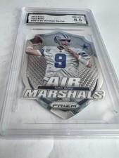 TONY ROMO COWBOYS 2014 PRIZM AIR MARSHALS DIE-CUT # AM10 GRADED 8.5 L@@@K
