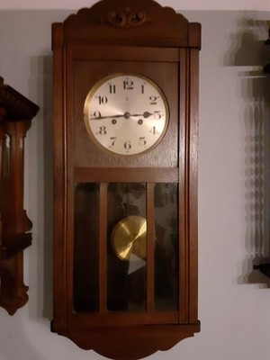 Regulator Wanduhr Pendeluhr (Gustav Becker) Antiquität Um 1900