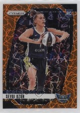 2024 Panini Prizm WNBA Orange Velocity Prizm Sevgi Uzun #92 Rookie RC 13kb
