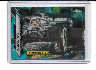 その他 2020 topps f1 sapphire Lewis Hamilton 2020 TOPPS CHROME SAPPHIRE FORMULA 1 LEWIS HAMILTON GREEN