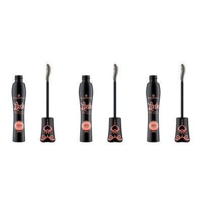 essence Lash PRINCESS volume mascara, Schwarz, 12 ml (3er Pack), Schwarz