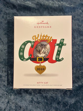 HALLMARK 2018 KITTY CAT ORNAMENT PHOTO HOLDER NEW IN BOX