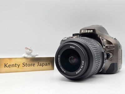 [N.MINT / 77k shots] Nikon D5200 Brown Digital SLR Camera + 18-55mm From Japan