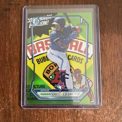2026 Bowman Chrome 1st Packfractor Victor Arias  /89 Blue Jays