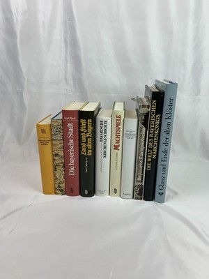 10x Bayern Bücher   Ludwig II, Klöster, Städte, Kunst, Geschichte, Heimat