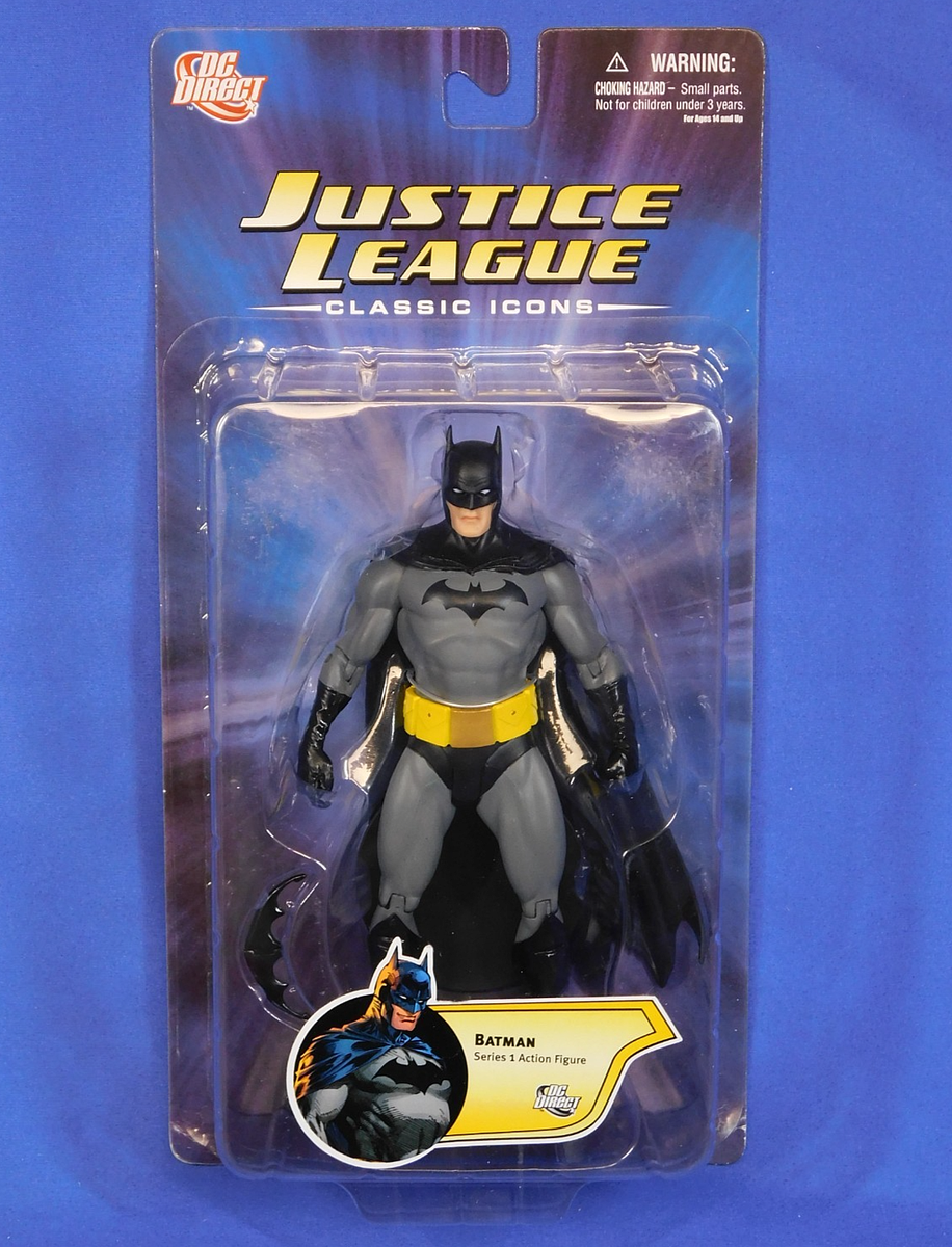 DC DIRECT JUSTICE LEAGUE CLASSIC ICONS SERIES 1 BATMAN FIGURE | eBay