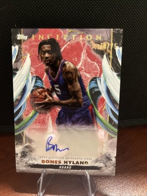 2025 Topps Inception Autograph Rookie Card Bones Hyland # AC-BH 70