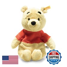 Steiff Disney Winnie The Pooh 11" Stuffed Animal Blond Machine Washable