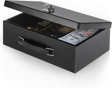 Fire Resistant Safe Fire Safe Box with Key Lock for Home Office Security Storage