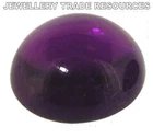 2.5mm Natural Amethyst Deep Purple Round Cabochon Gem Gemstone