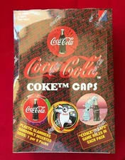 1995 Collect A Card - COCA COLA COKE Caps Pog Game Factory Sealed Box 36 Packs 