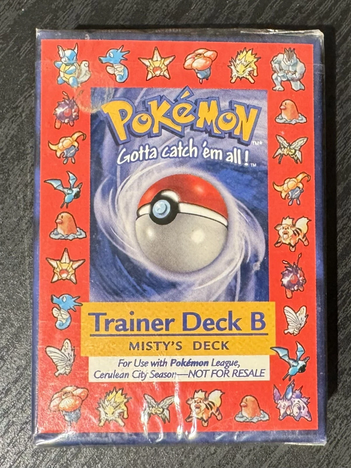 パーティーボーイページ Pokemon 1999 Trainer Deck B Protoype Base Set Sealed - Non Holo