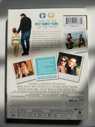 Martian Child DVD John Cusack, Amanda Peet - Picture 2 of 2