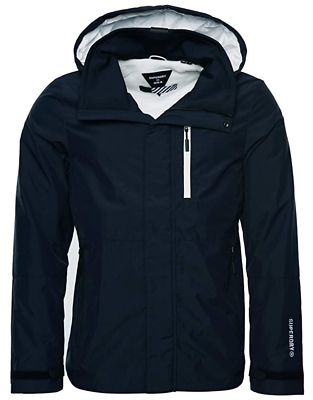 Superdry Men's Winter Jacket SD Hurricane Jacket Eclipse Navy