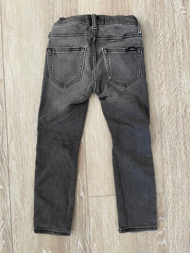 Lot of 4 Boys Size 4 Jeans Abercrombie Joe's Cat & Jack Lee Gray Black - Picture 5 of 9