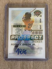 2024 Panini Prospect Edition Rodney Green Base Auto!!