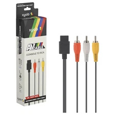 XYAB AV Composite Cable for GameCube / Super Nintendo SNES / Nintendo 64 N64