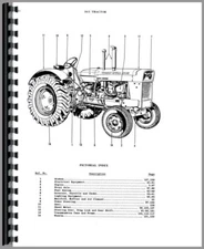 Parts Manual Massey Ferguson 303 Work Bull Tractor