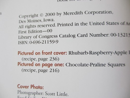 BETTER HOMES AND GARDENS TREASURES RECIPES 200 PRIZEWINNING DISHES 2000 - Picture 3 of 7