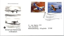 FDC 2005 SC #3916-3925 247 & PBY Catalina - Oshkosh WO - Pair - J2884
