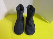 Arctic Paw Girl's Pull On Warm Faux Fur Lined Winter Boots Navy Blue Size 13 NEW