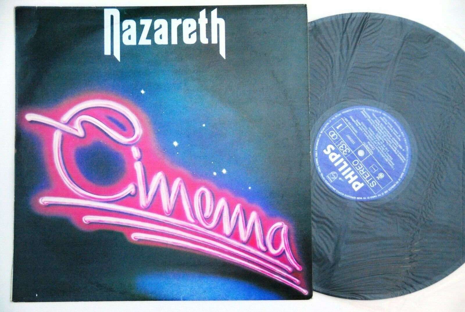 NAZARETH CINEMA 1986 RARE EXYUGOSLAVIA LP N/MINT 