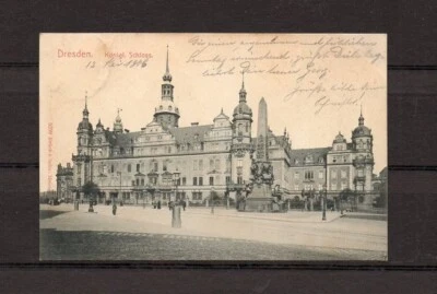 AK Dresden 1906 Königl. Schloss bef.n. Leipzig (B08) - Bild 1 von 2
