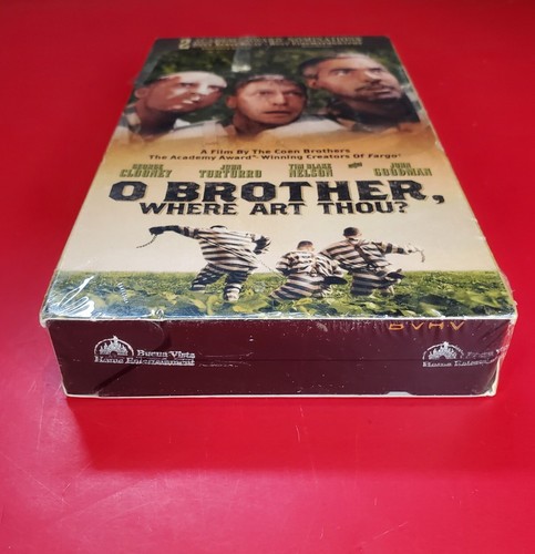 Oh Brother Where Art Thou Home Video (VHS, 2001) Clooney/Goodman! BRANDNEU - Bild 2 von 4