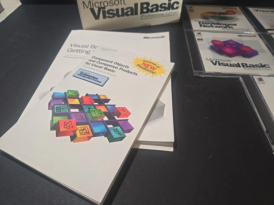 Microsoft Visual Basic Professional Edition Version 5.0 Academic CD Media - Image 4 of 4