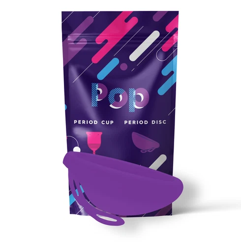 Pop Reusable Menstrual Disc | Capacity of 4 - 6 Super Tampons