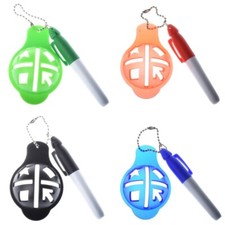 Golf Ball Multi-track Line Marker Golf Line Marker Pen Golf Training Template