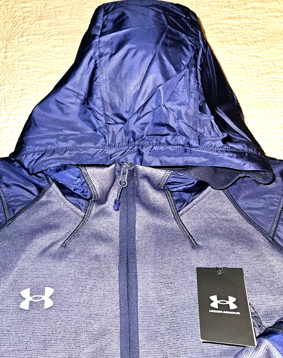 NEW UNDER ARMOUR, MENS SIZE XXL, STORM SWACKET TEAM ZIP-UP🔷JACKET-MSRP $125.00