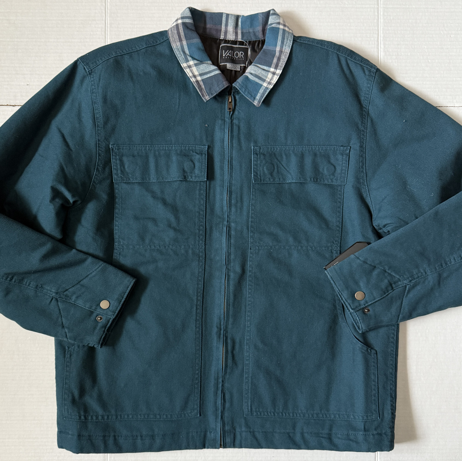 VALOR Collective - Men's Calvary Twill Flannel Jacket - Size Medium - NWT NEW! - second product detail image