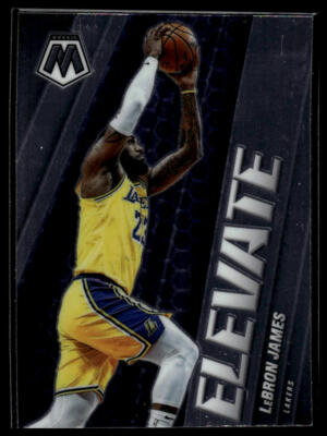 2020-21 Panini Mosaic: Elevate #23 LeBron James