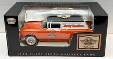 Liberty Classics Harley Davidson 1955 Chevy Sedan Delivery Chicago Bank 1:25 Die